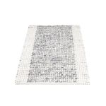 Tapis en laine - 94 x 60 cm - gris