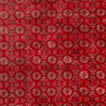 Alfombra afgana - Bukhara - 200 x 125 cm - rojo