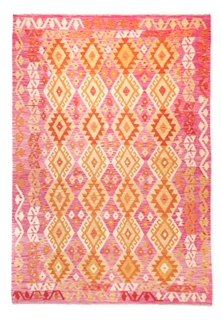 Tapis Kelim - Splash - 254 x 183 cm - multicolore