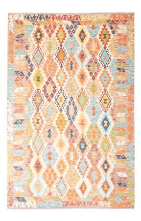 Alfombra Kelim - Splash - 251 x 176 cm - multicolor