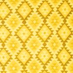 Tapis Kelim - Tendance - Vintage/Overdyed - 237 x 169 cm - jaune