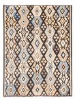 Tapis Kelim - Splash - 247 x 175 cm - multicolore