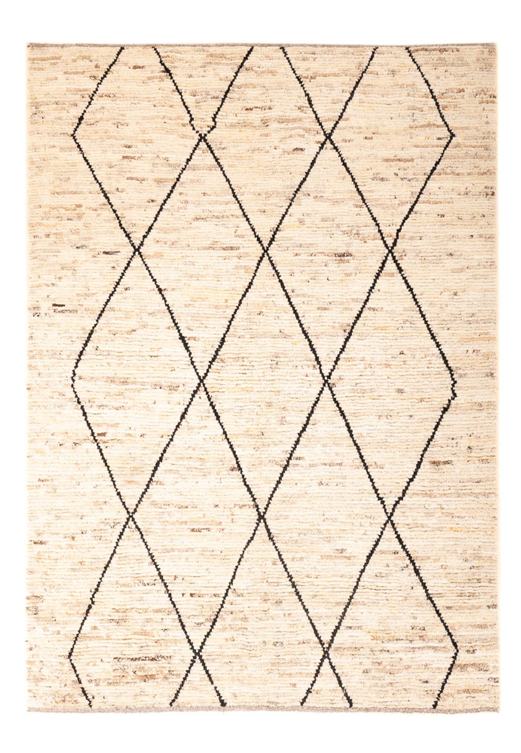 Berber Teppich - 199 x 148 cm - hellbeige