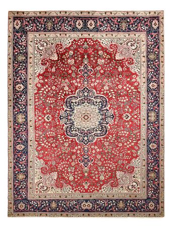 Tapete Persa - Tabriz - 326 x 239 cm - vermelho