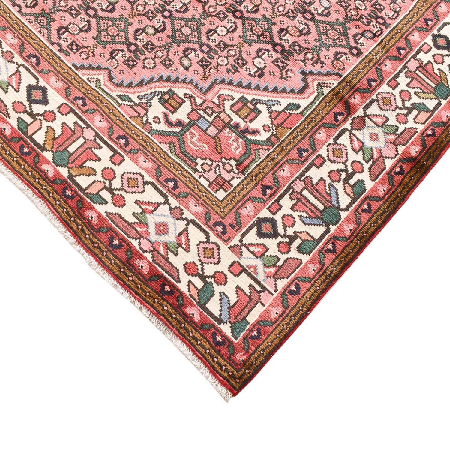 Tapis persan - Nomadic - 283 x 195 cm - rouge clair