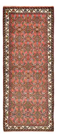 Tapis de couloir Tapis persan - Nomadic - 195 x 74 cm - rouge clair