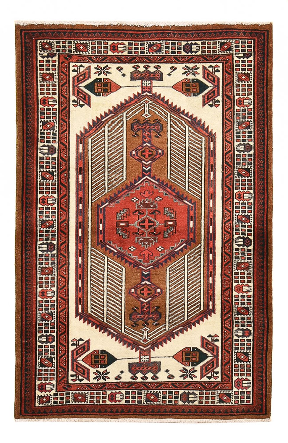 Perser Rug - Nomadic - 162 x 101 cm - multicolored