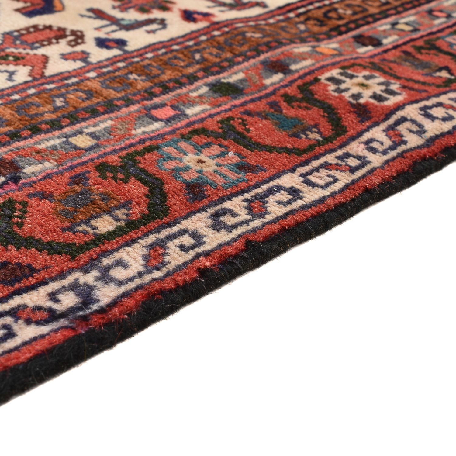 Tapis persan - Nomadic - 170 x 93 cm - multicolore