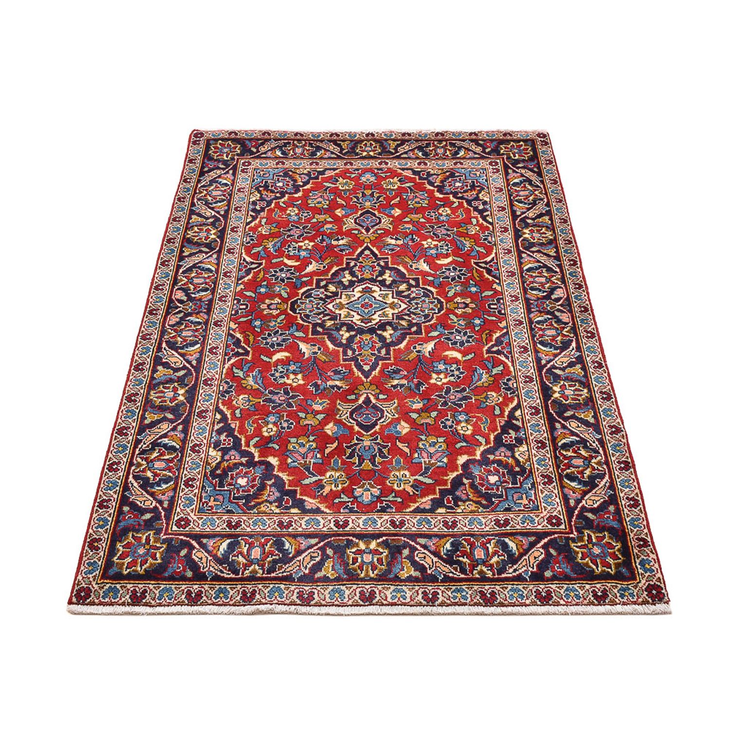 Tapis persan - Keshan - 150 x 100 cm - rouge