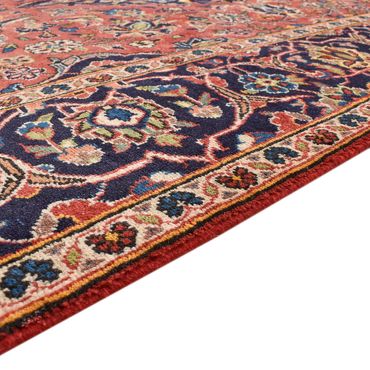 Tapis persan - Keshan - 263 x 146 cm - rouge clair