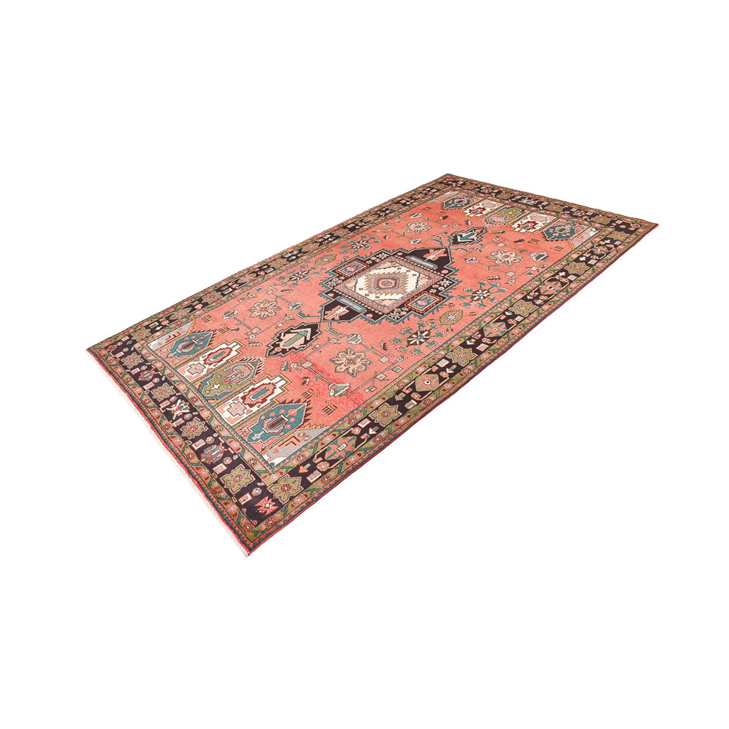 Tapis afghan - Kunduz - 350 x 200 cm - rouge clair