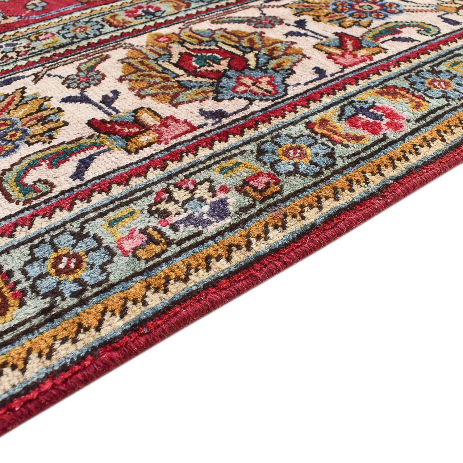 Tappeto Persero - Tabriz - 342 x 240 cm - rosso