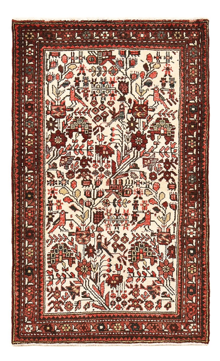 Alfombra persa - Nómada - 143 x 86 cm - multicolor