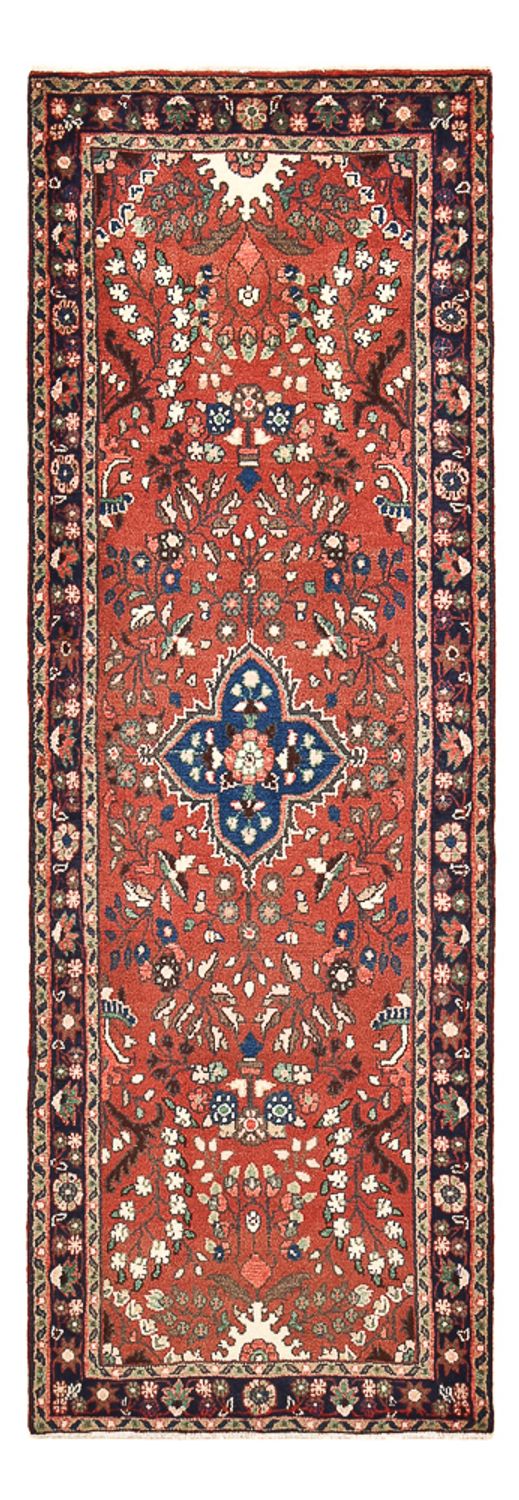 Tapis de couloir Tapis persan - Nomadic - 222 x 78 cm - rouge foncé