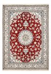 Alfombra persa - Nain - 237 x 165 cm - rojo