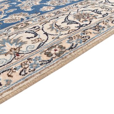 Tapis persan - Nain - 242 x 165 cm - bleu