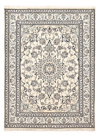 Alfombra persa - Nain - 202 x 150 cm - beige claro