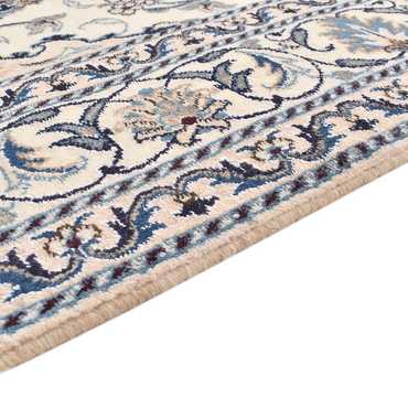 Tapis persan - Nain - 207 x 152 cm - beige clair