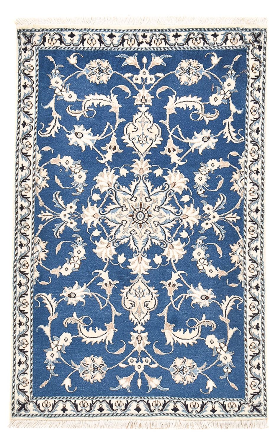 Perser Rug - Nain - 143 x 86 cm - blue