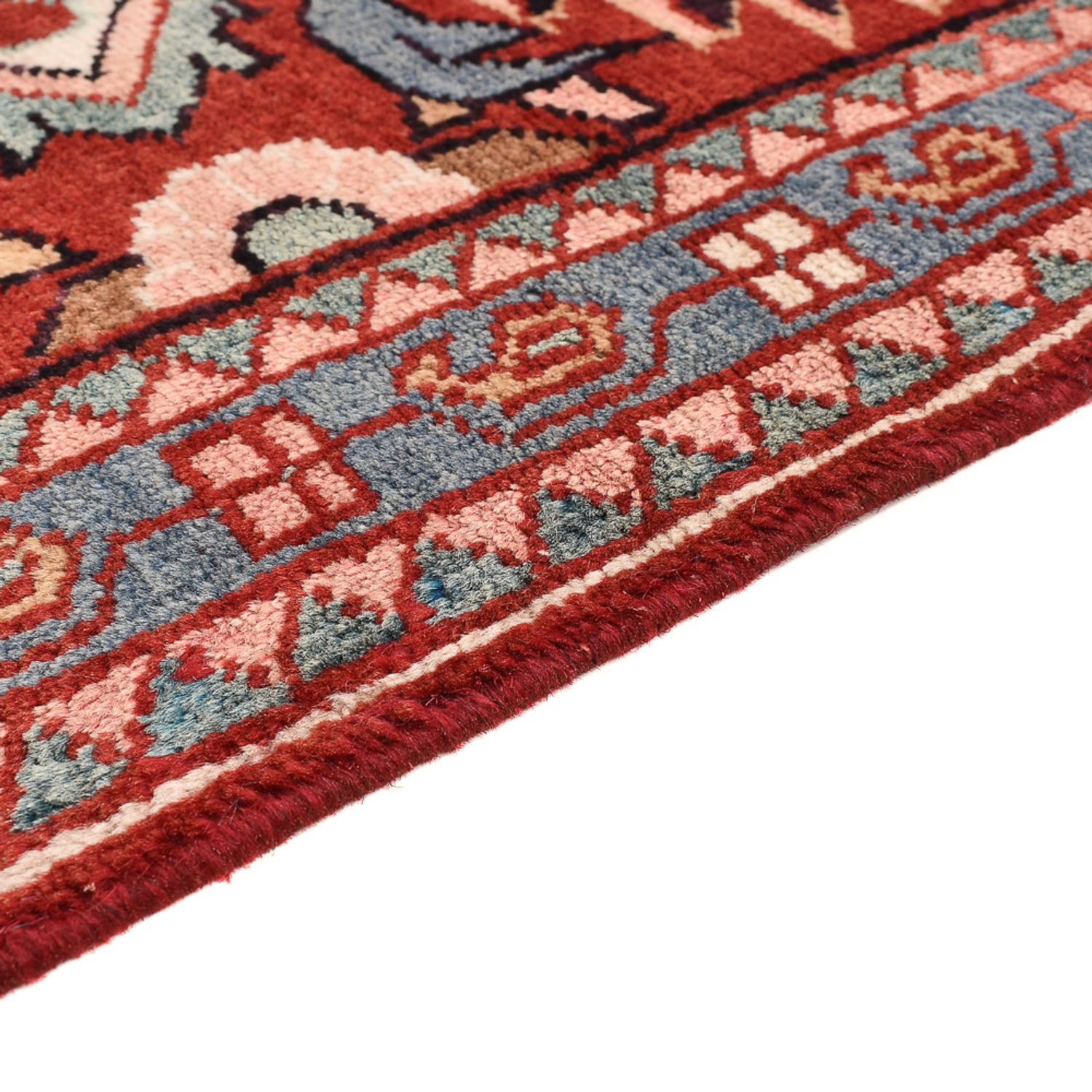 Tapis persan - Nomadic - 131 x 72 cm - rouge