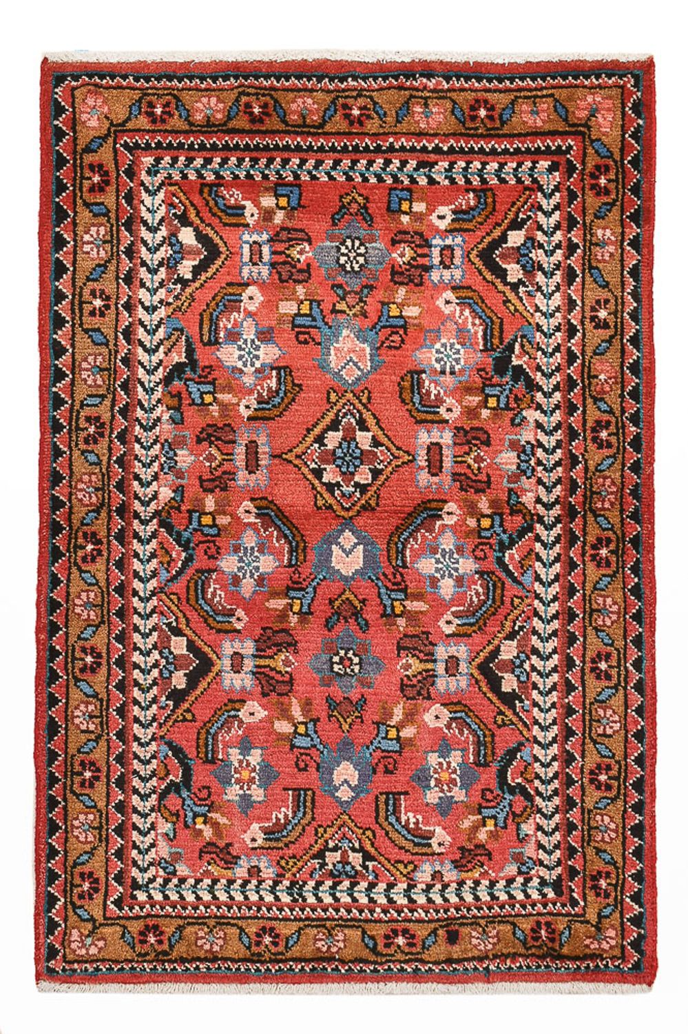 Tapete Persa - Nomadic - 107 x 70 cm - vermelho claro