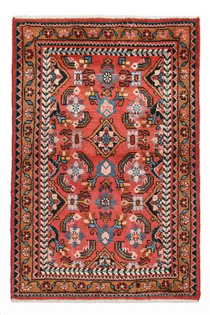 Perser Rug - Nomadic - 107 x 70 cm - light red