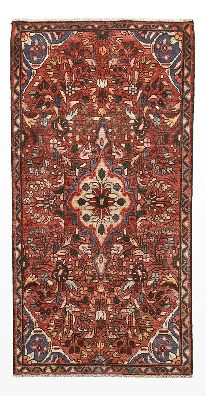 Perserteppich - Nomadic - 153 x 75 cm - rot