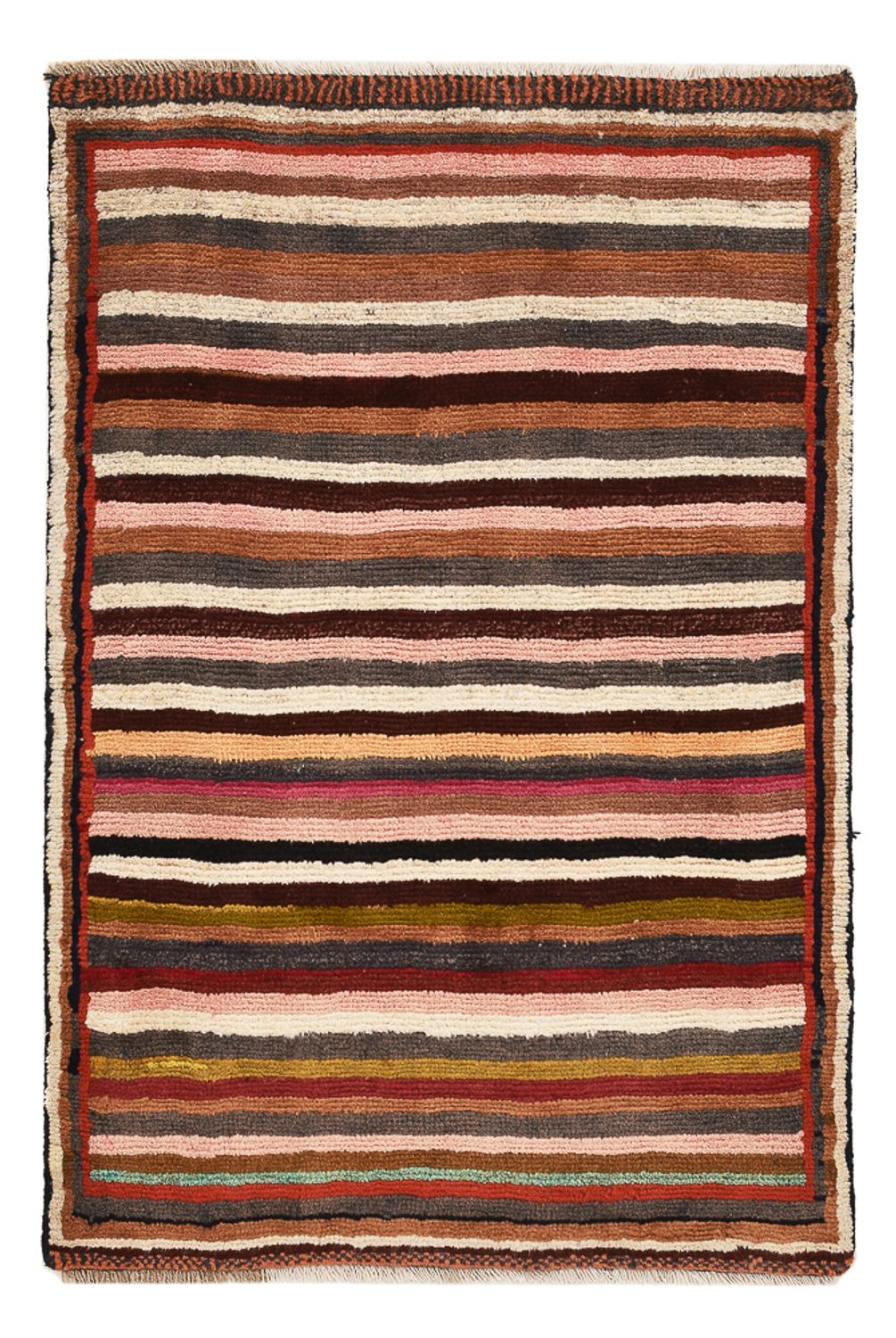 Gabbeh-matta - persisk - 109 x 73 cm - flerfärgad