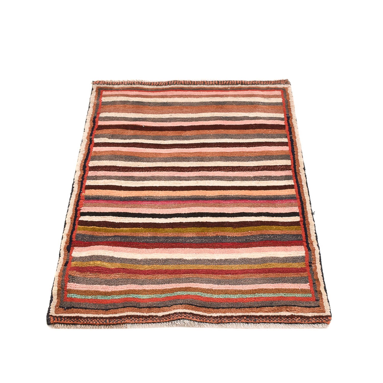 Gabbeh Teppich - Perser - 109 x 73 cm - mehrfarbig