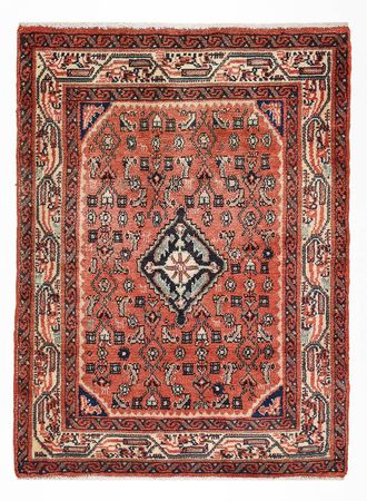 Perser Rug - Nomadic - 102 x 75 cm - light red