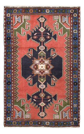 Tapis persan - Nomadic - 123 x 76 cm - rouge clair