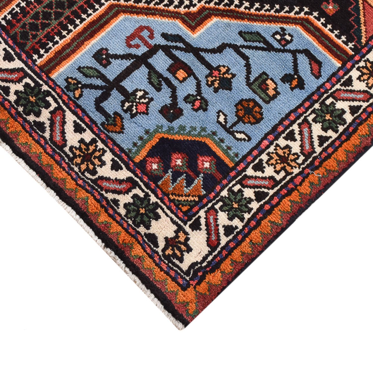 Perser Rug - Nomadic - 132 x 83 cm - multicolored