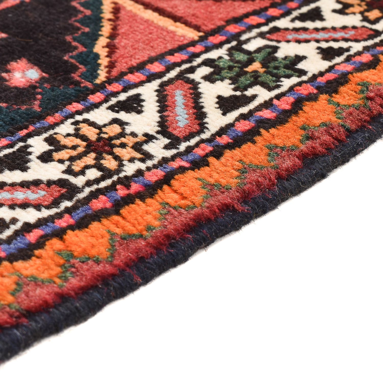 Perser Rug - Nomadic - 132 x 83 cm - multicolored