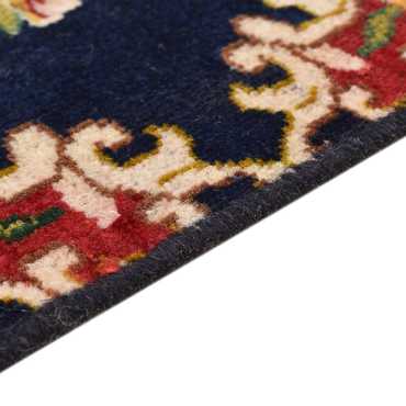 Tapis persan - Nomadic carré  - 50 x 48 cm - bleu foncé