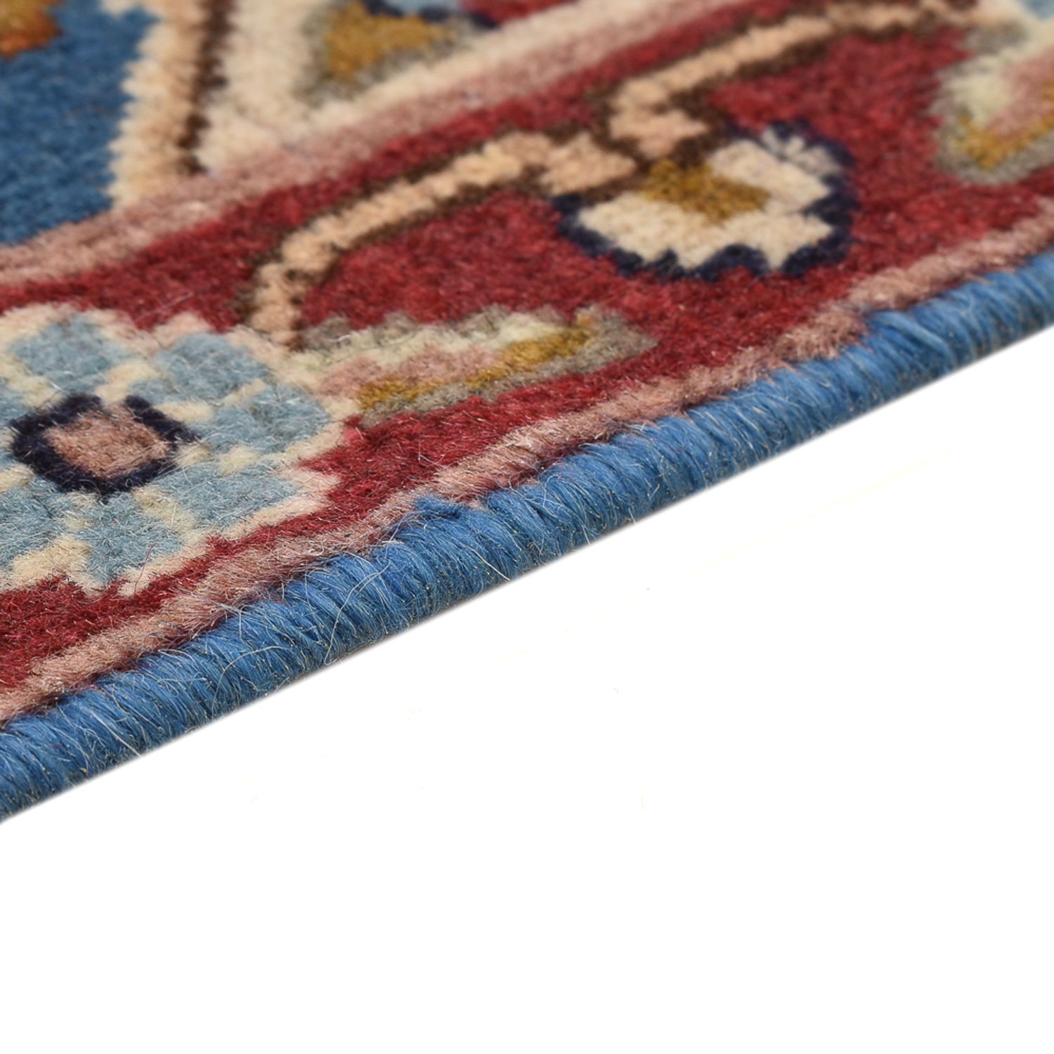 Tapis persan - Nomadic carré  - 50 x 50 cm - multicolore