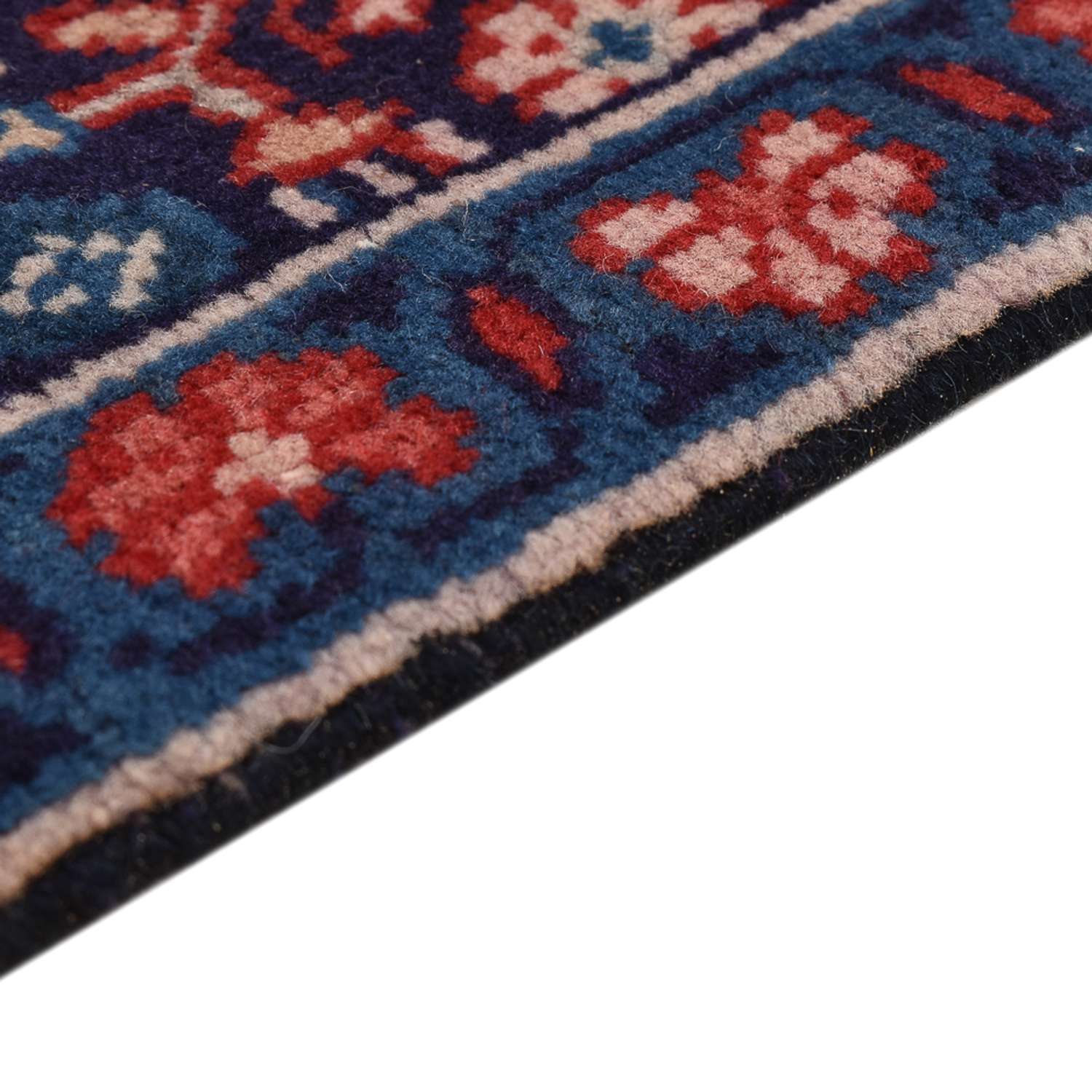 Tapis persan - Nomadic carré  - 65 x 60 cm - multicolore