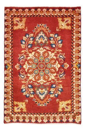 Tapis persan - Nomadic - 93 x 64 cm - rouge