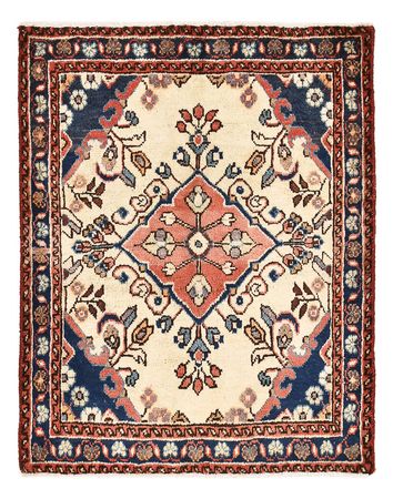 Tapis persan - Nomadic - 75 x 58 cm - beige