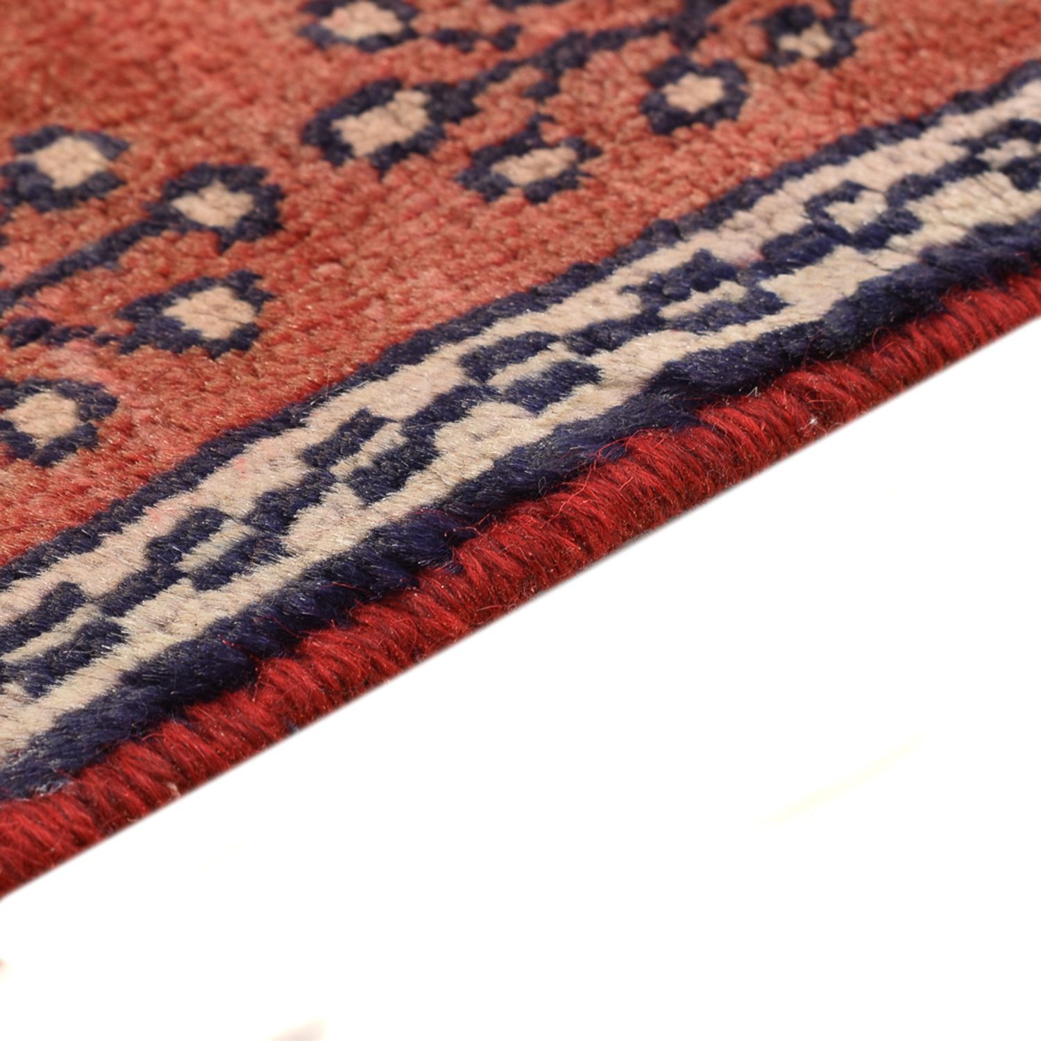 Tapis persan - Nomadic - 72 x 56 cm - rouge