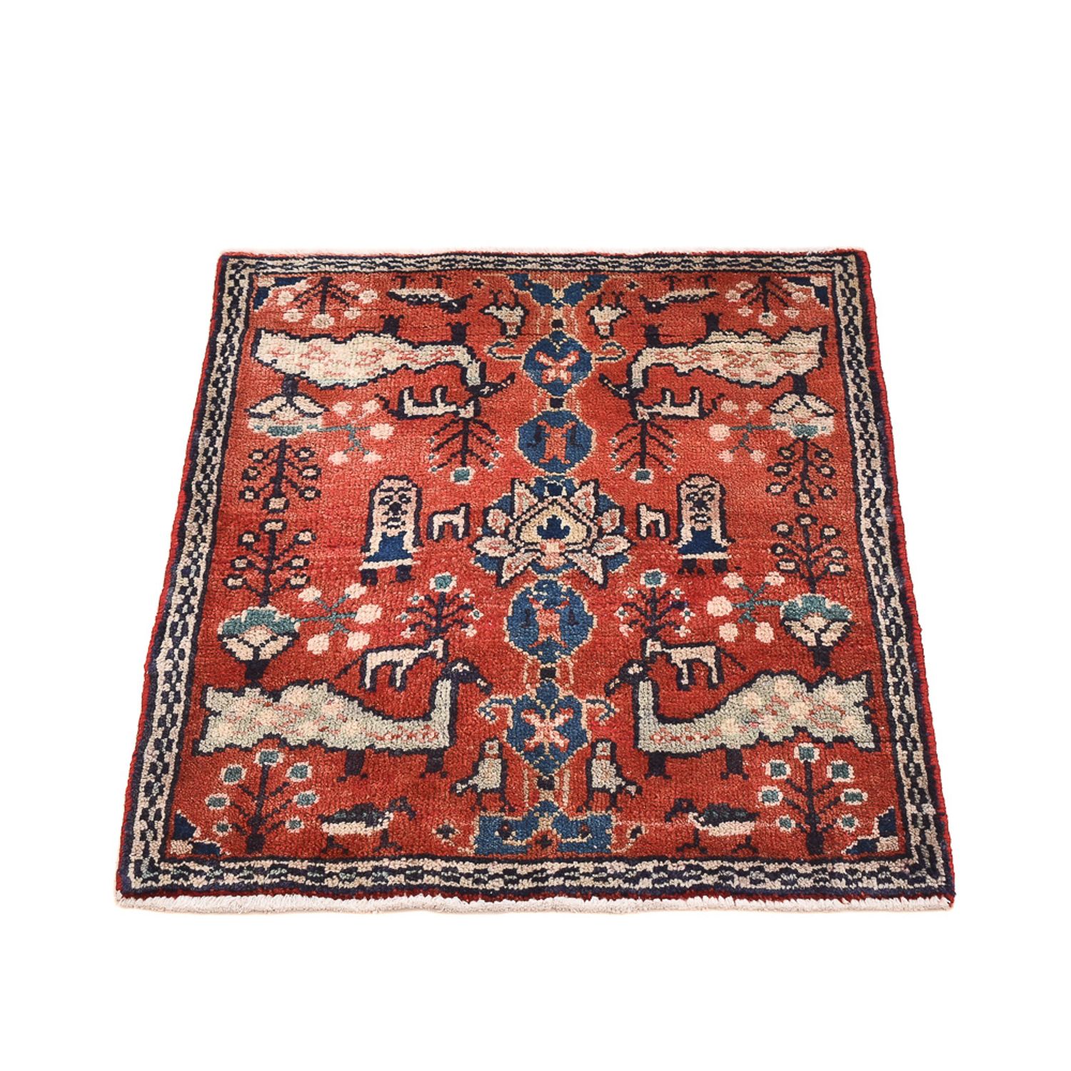 Perser Rug - Nomadic - 72 x 56 cm - red