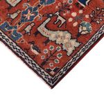 Tapis persan - Nomadic - 72 x 56 cm - rouge