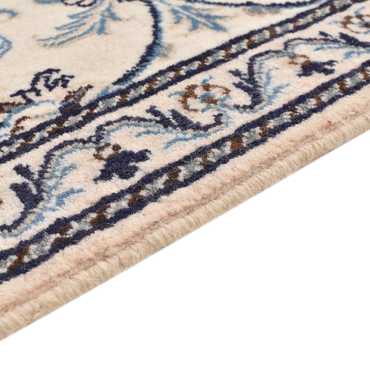 Tapis persan - Nain - 140 x 88 cm - gris clair