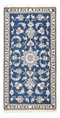 Perser Rug - Nain - 141 x 72 cm - blue