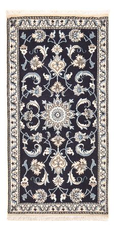 Perser Rug - Nain - 139 x 68 cm - dark blue