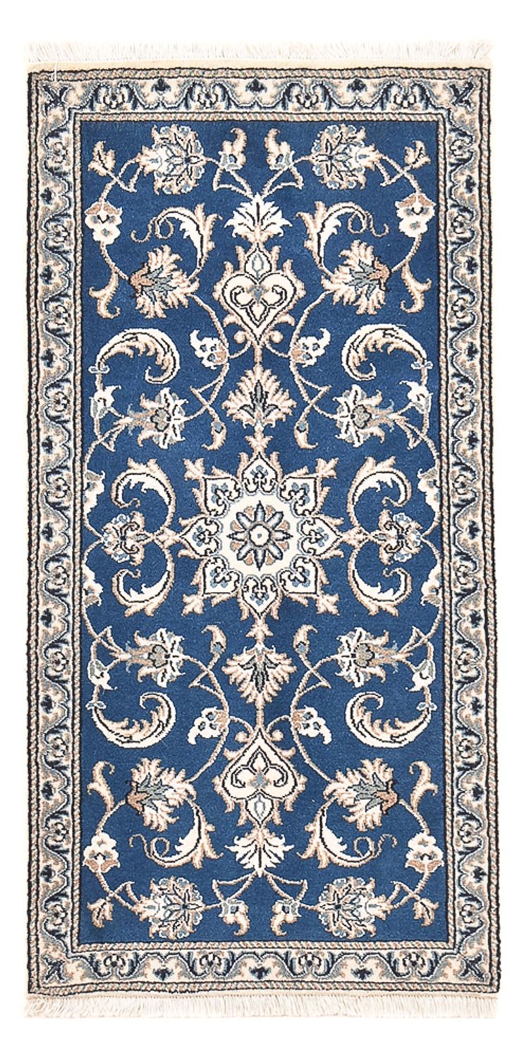 Perser Rug - Nain - 140 x 68 cm - blue