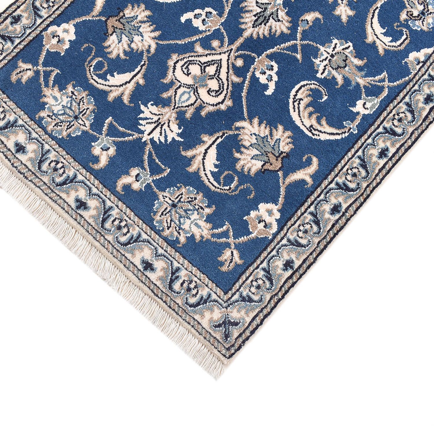 Perser Rug - Nain - 140 x 68 cm - blue