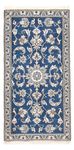 Tapis persan - Nain - 140 x 68 cm - bleu