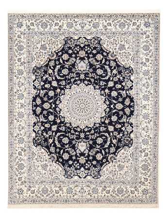 Tapis persan - Nain - Premium originale  - 211 x 269 cm - bleu foncé