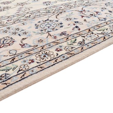 Perserteppich - Nain - Premium quadratisch  - 205 x 206 cm - hellgrau