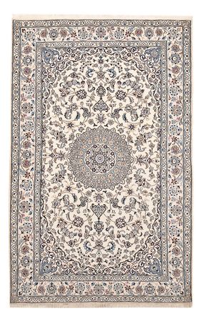 Tapete Persa - Nain - Royal - 250 x 155 cm - cinzento claro